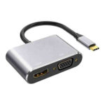USB-C to VGA and HDMI Adapter