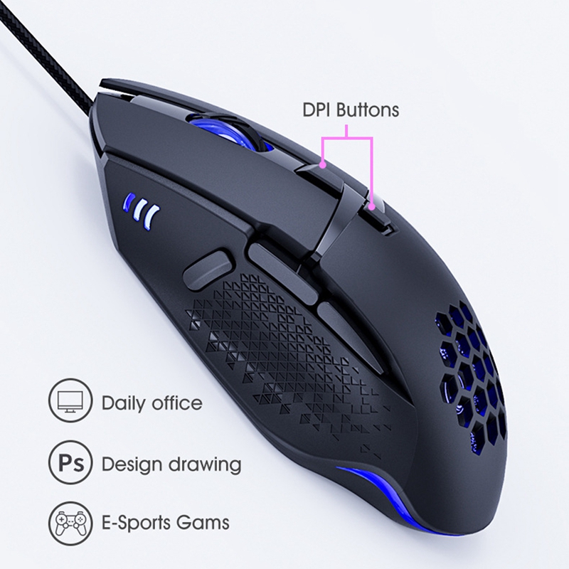 IMICE T90 Hollow Luminous Gaming Mouse – Aga Computer