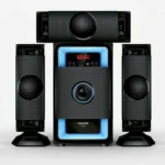 Faster E50 70W 3.1 Channel Multimedia Speaker System with RGB Lights