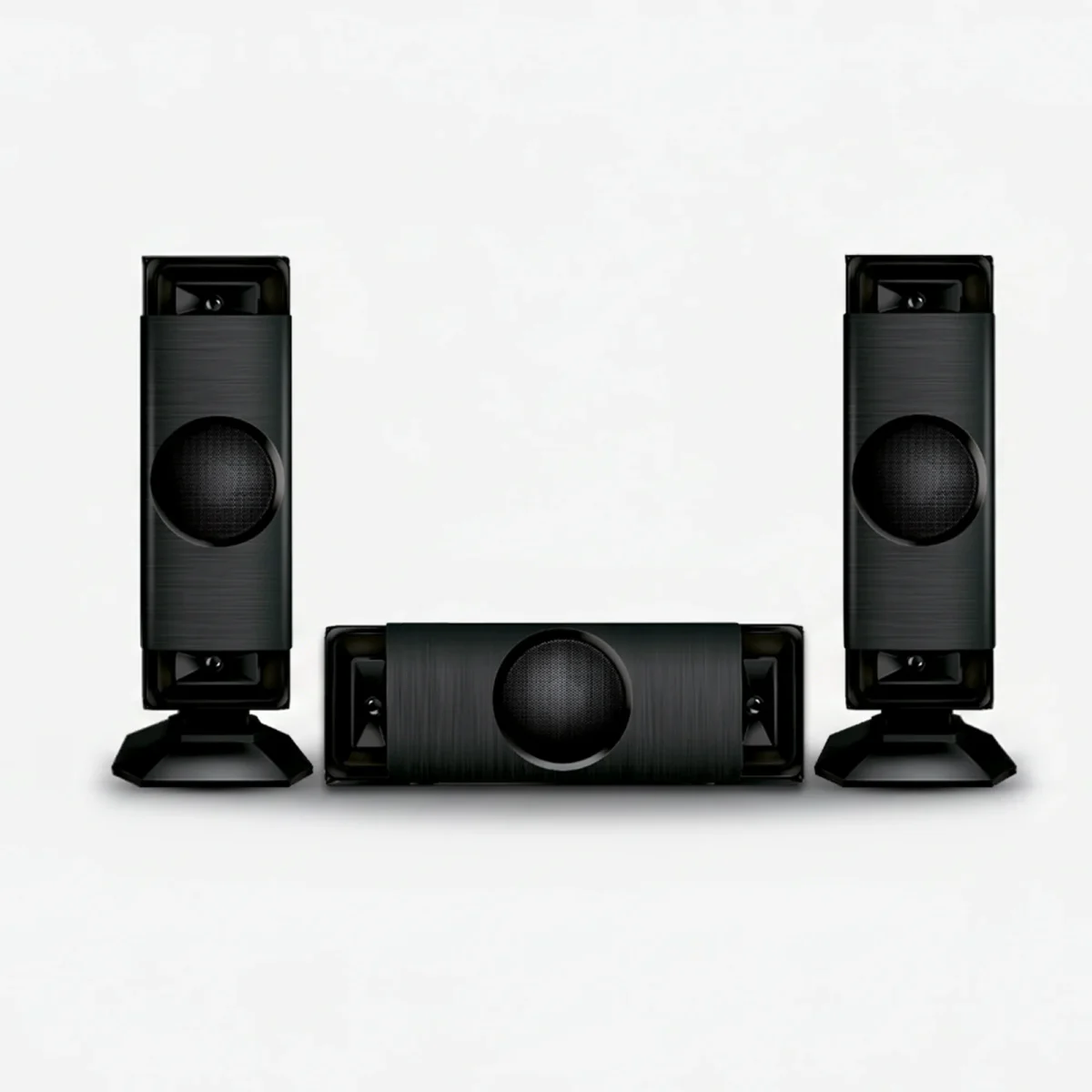 Faster E50 70W 3.1 Channel Multimedia Speaker System with RGB Lights - Image 2