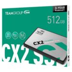 Team Group CX2 2.5" 512GB SATA III SSD