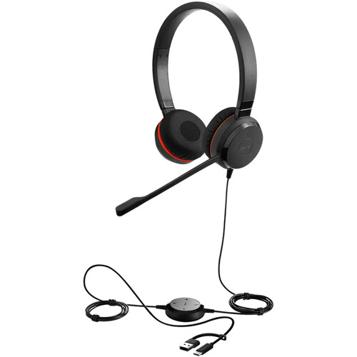 Jabra Evolve 20 Wired Headset - Image 2