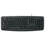 Rapoo NK2600 Wired USB Keyboard-Spill-Resistant-Laser Carved Keycaps-LED Caps Lock Indicator