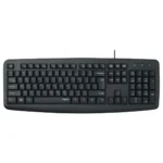 Rapoo NK2600 Wired USB Keyboard-Spill-Resistant-Laser Carved Keycaps-LED Caps Lock Indicator