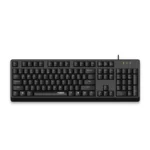 Rapoo NK1900 Wired USB Keyboard-Spill Resistant-UV Coated Keys-One Touch Multimedia Keys